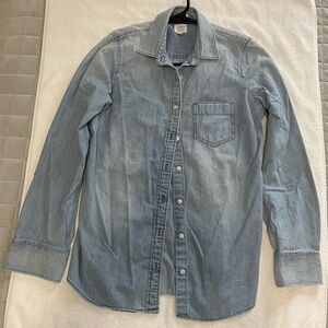 J. Crew Women Denim Shirt